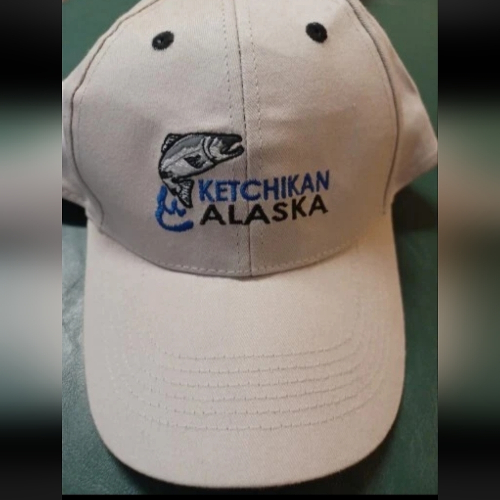Ketchikan Alaska Hat Ball Cap ADJUSTABLE Embroidered  Trucker Nwt Snapback